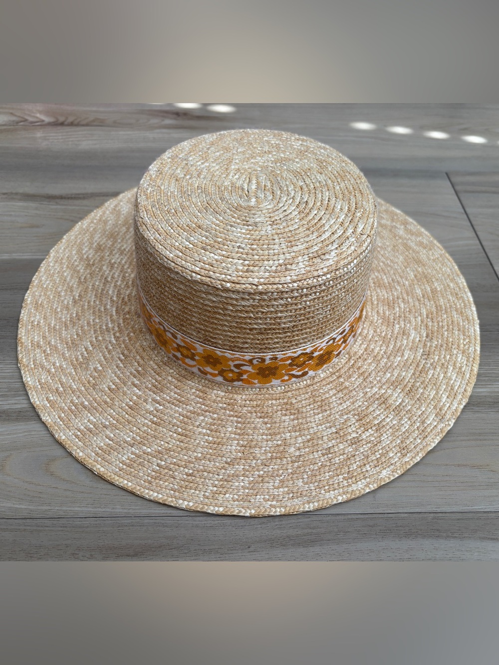 Lack of Color The Spencer Boater - Retro Marigold, S - Picture 5 of 15